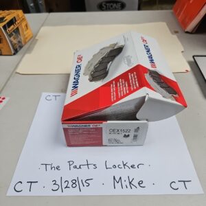 Disc Brake Pad Set-OEX Disc Brake Pad Wagner OEX1522