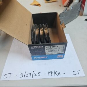 Disc Brake Pad Set ProACT Ultra Premium Ceramic Pads Akebono ACT1074 Fits: Kia