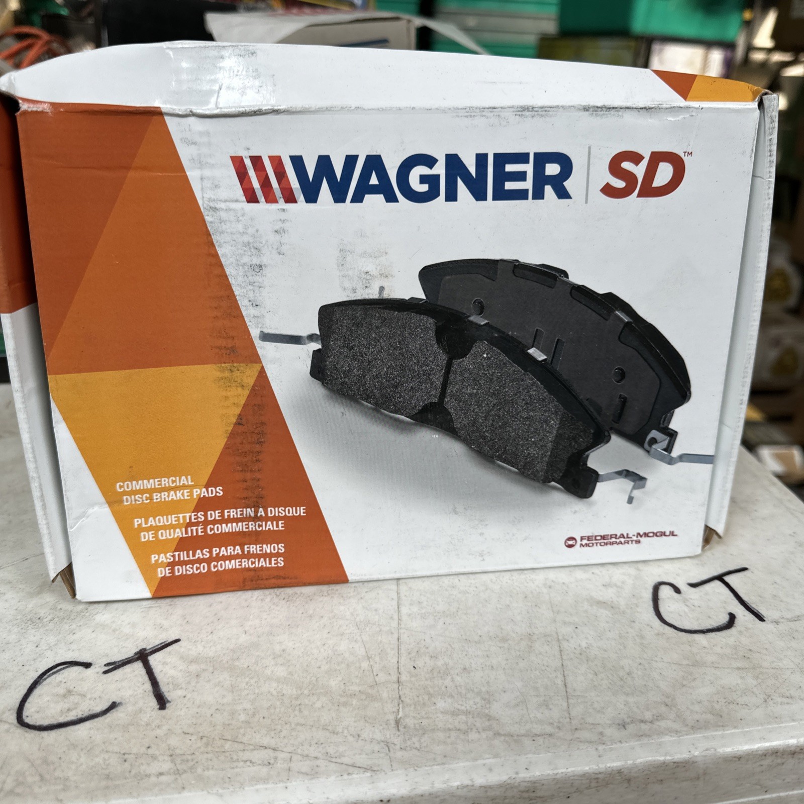 Disc Brake Pad Set-SevereDuty Disc Brake Pad Wagner SX411