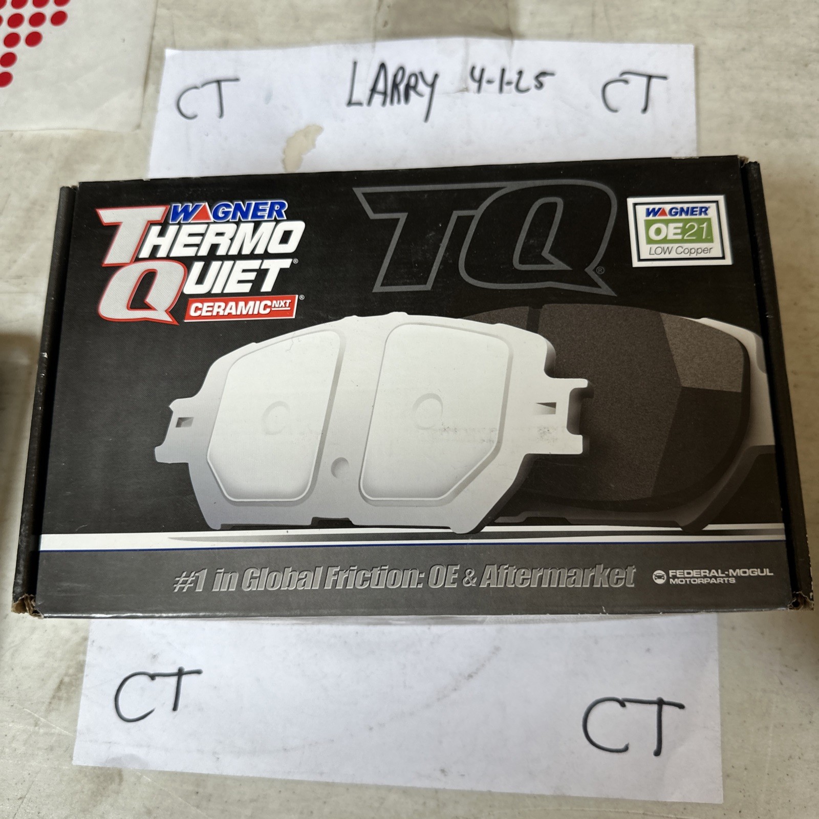 Disc Brake Pad Set-ThermoQuiet Brake Pad Front fits 04-06 Hyundai Tiburon QC1104