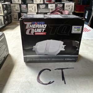 Disc Brake Pad Set-ThermoQuiet Disc Brake Pad Rear Wagner QC823