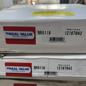 Disc Brake Rotor Real Value BR5119