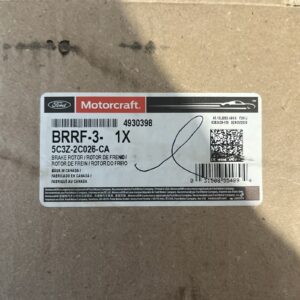 Disc Brake Rotor Rear Motorcraft BRRF-3 / Ford 5C3Z-2C026-CA