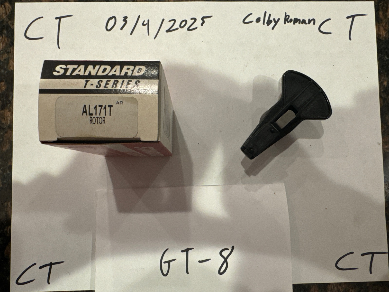 Distributor Rotor Standard AL171T fits 71-80 International Scout II 5.0L-V8 - Image 4