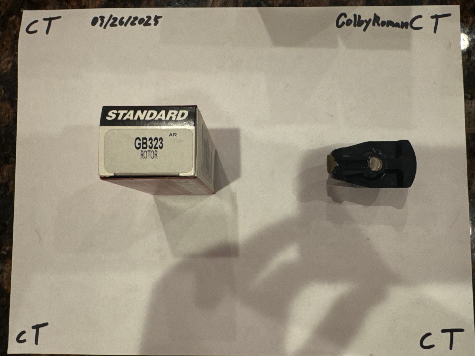 Distributor Rotor Standard GB-323