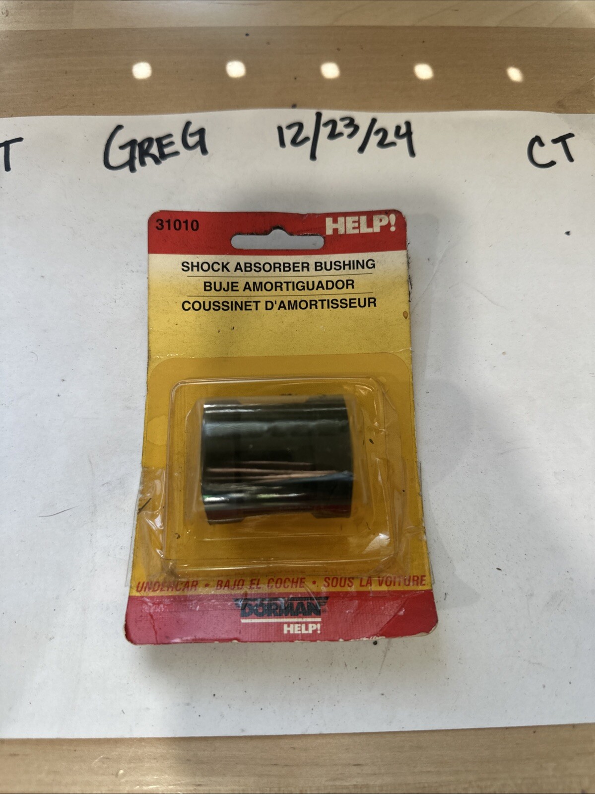 Dorman HELP! 31010 Shock Absorber Mount Bushing Undercar Motormite Chrysler GM