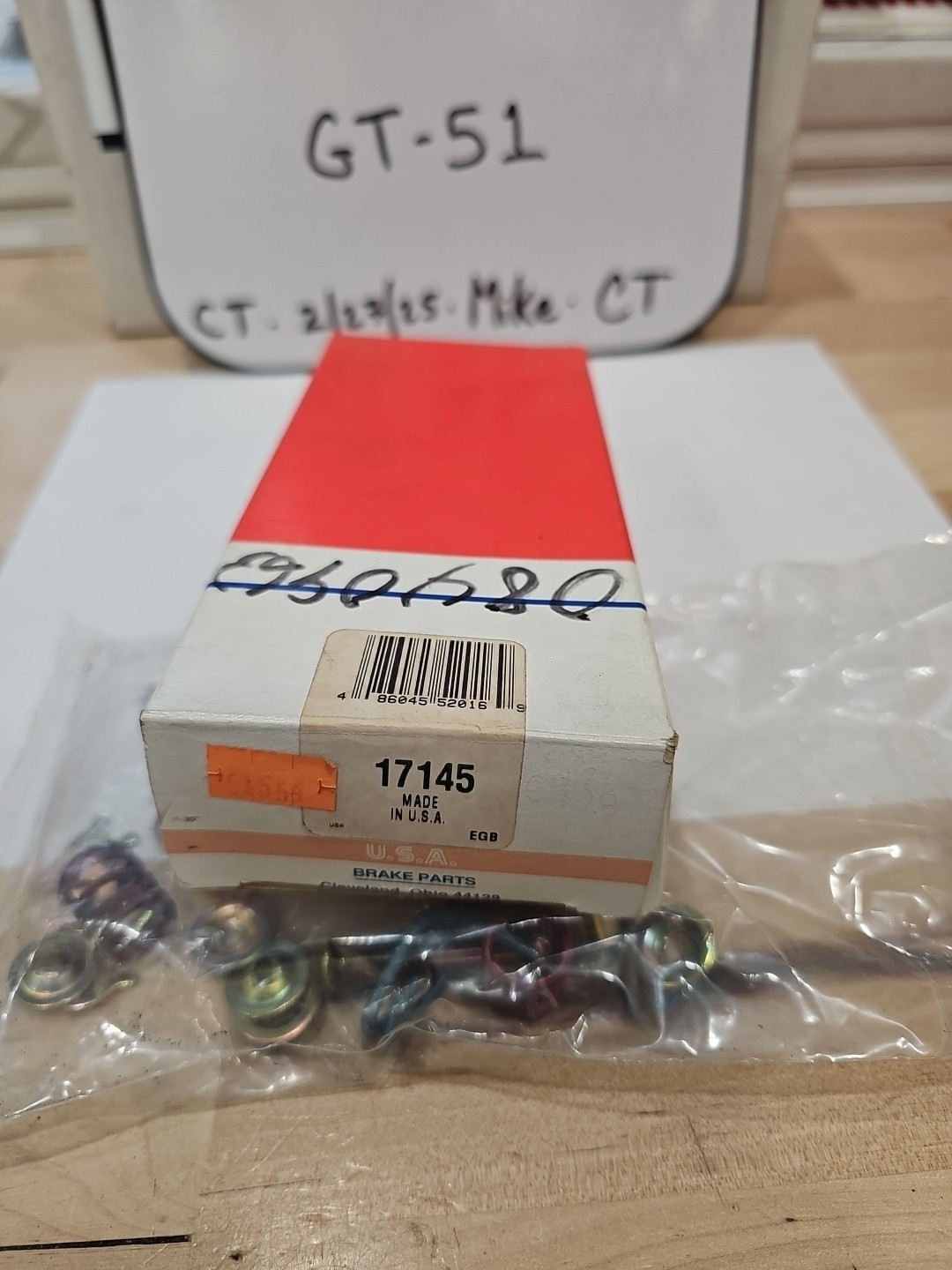 Drum Brake Hardware Kit-Combi Kit Rear USA Brake Part F116958S 17145 - Image 3