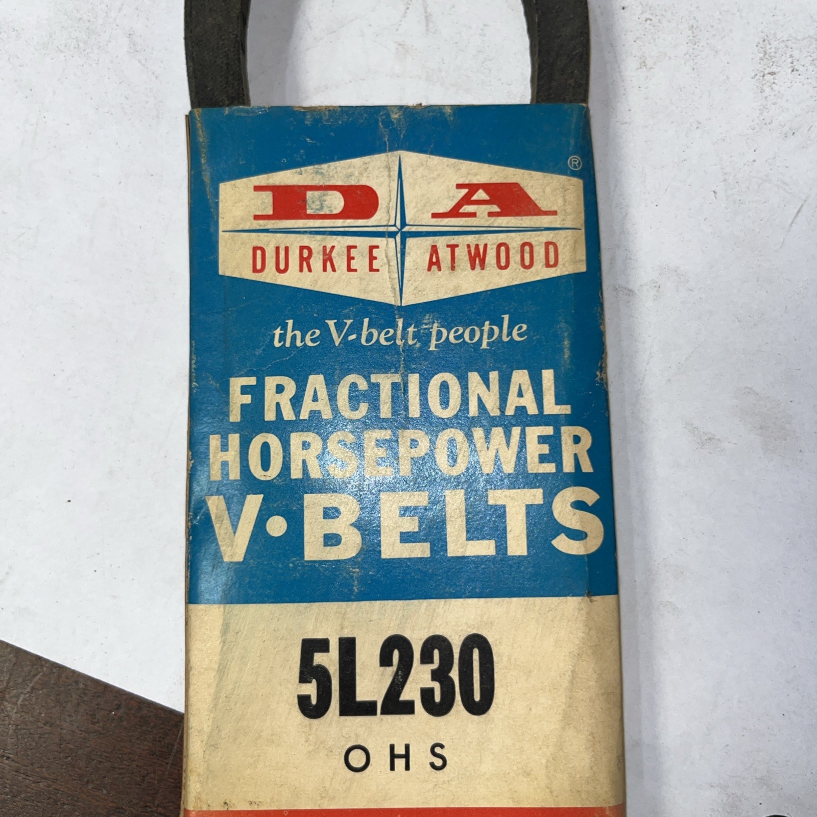 Durkee Atwood fractional horsepower V belt 5L230 - Image 3