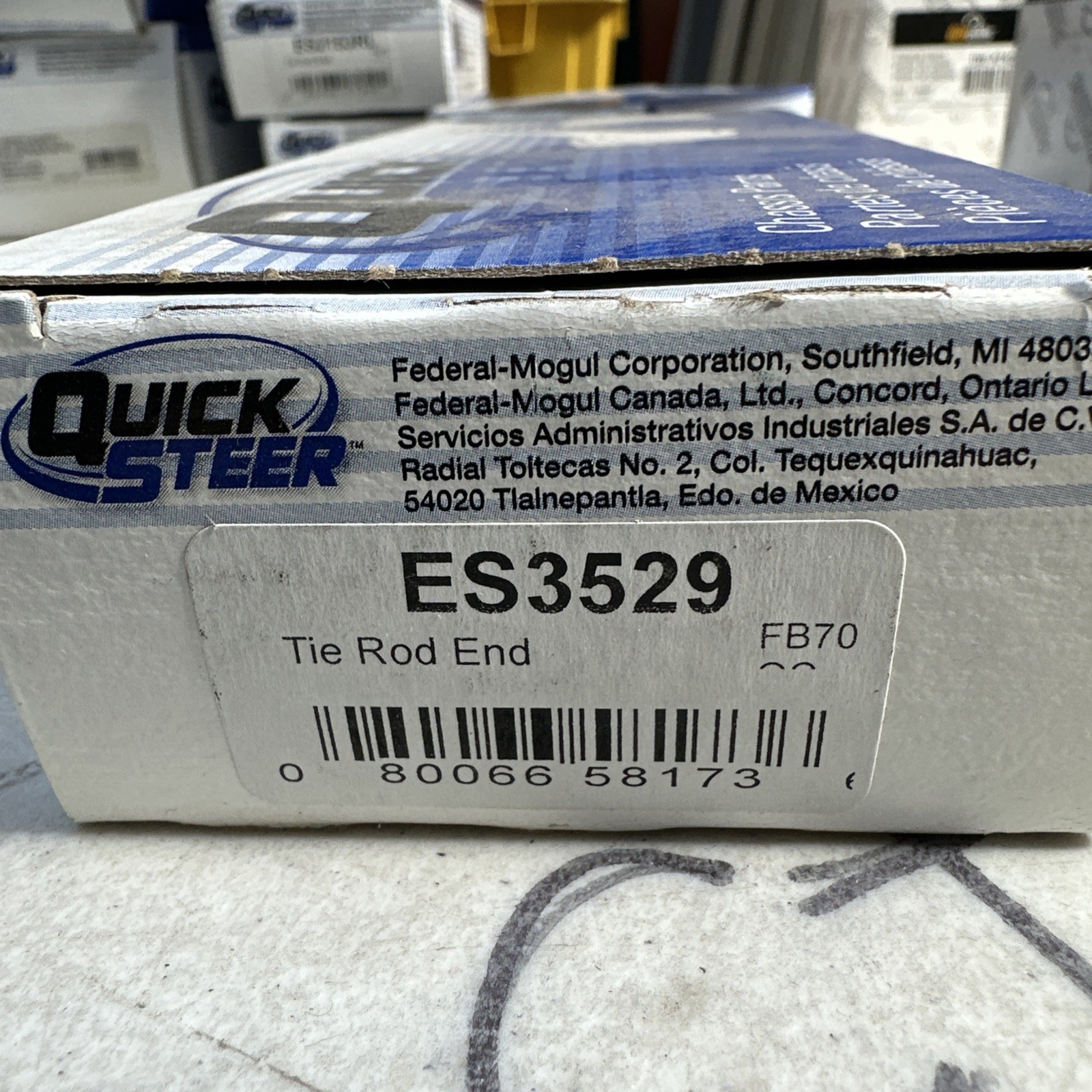 ES3529 Quick Steer Steering Tie Rod - Image 3