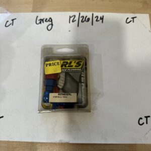 Earls P/N AT807692ERL Swivel-Seal Hose End, 12mmx1.5 Banjo AN-6 Black