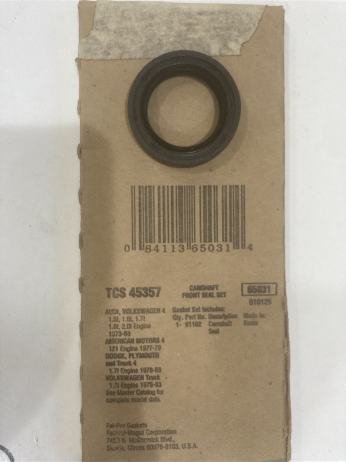 Engine Camshaft Plug Rear Fel-Pro TCS 45357 - Image 3