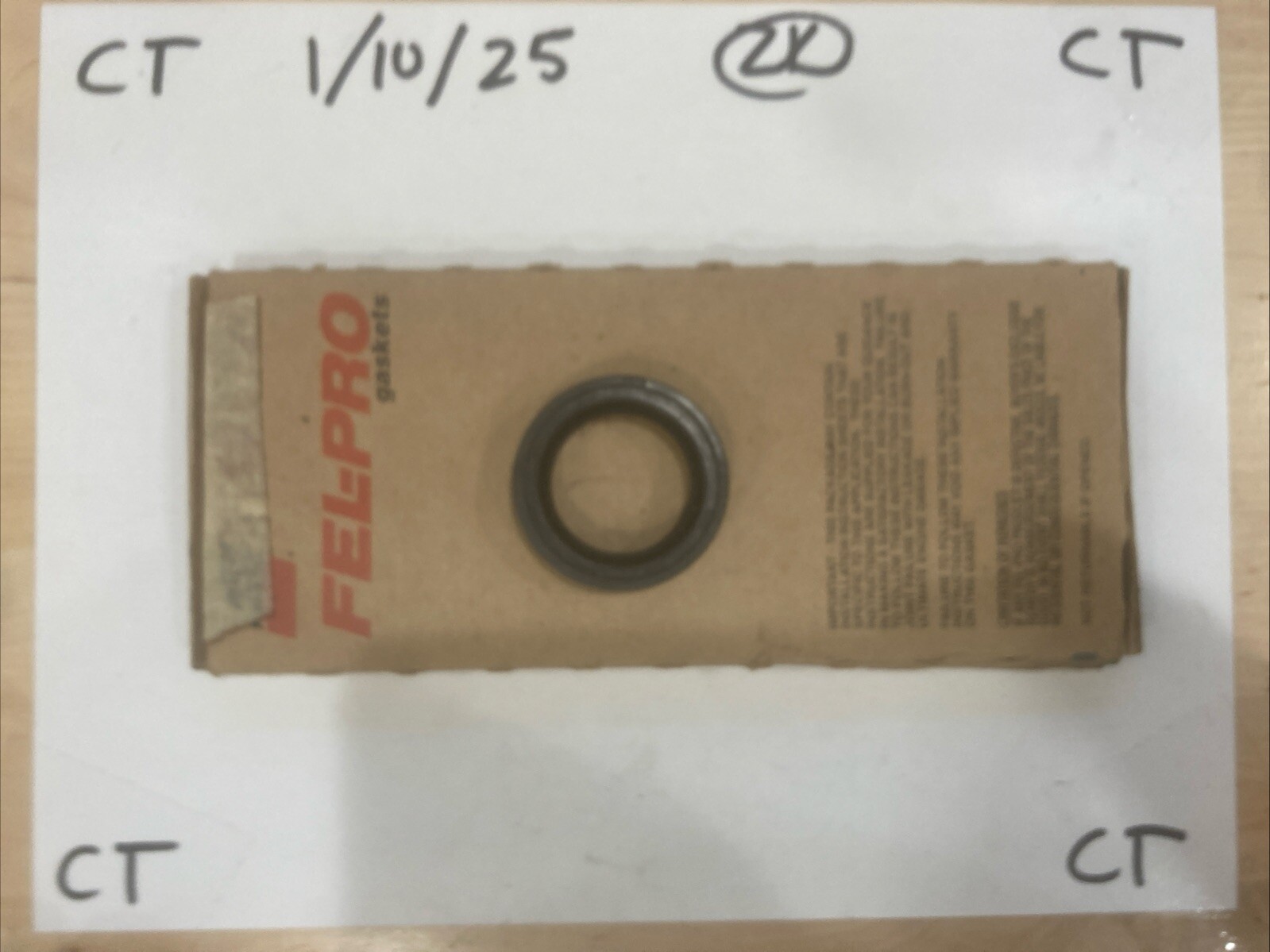 Engine Camshaft Plug Rear Fel-Pro TCS 45357