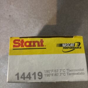 Engine Coolant Thermostat OE Type Thermostat Stant 14419 NOS 190f / 87.7c