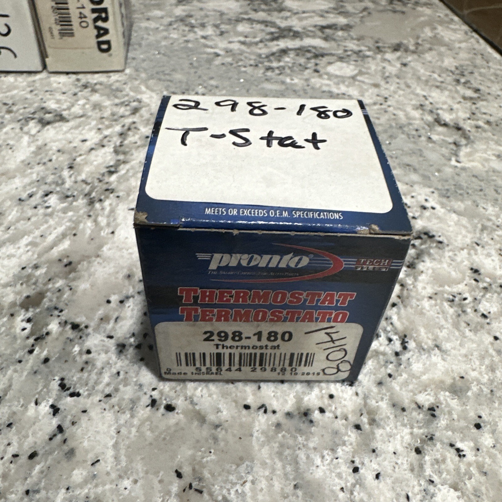 Engine Coolant Thermostat-Standard Coolant Thermostat Motorad 298-180