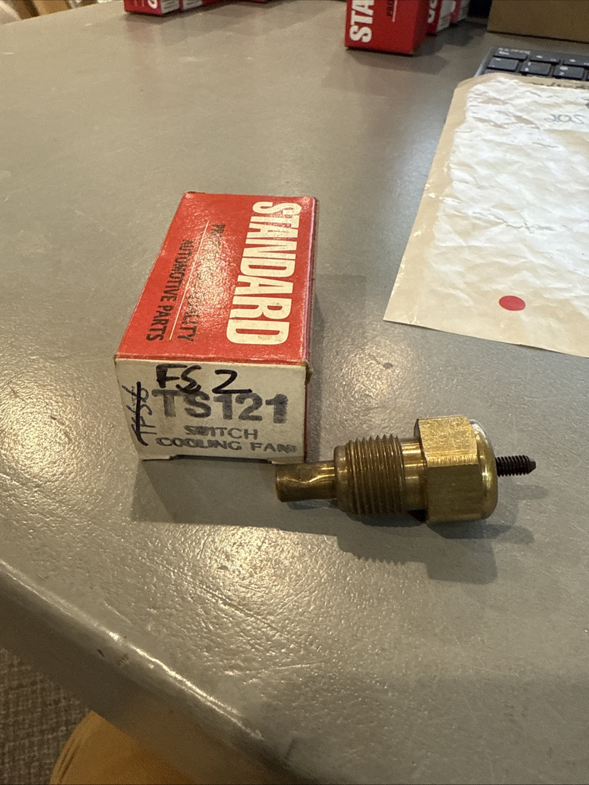 Engine Cooling Fan Switch Standard TS-121