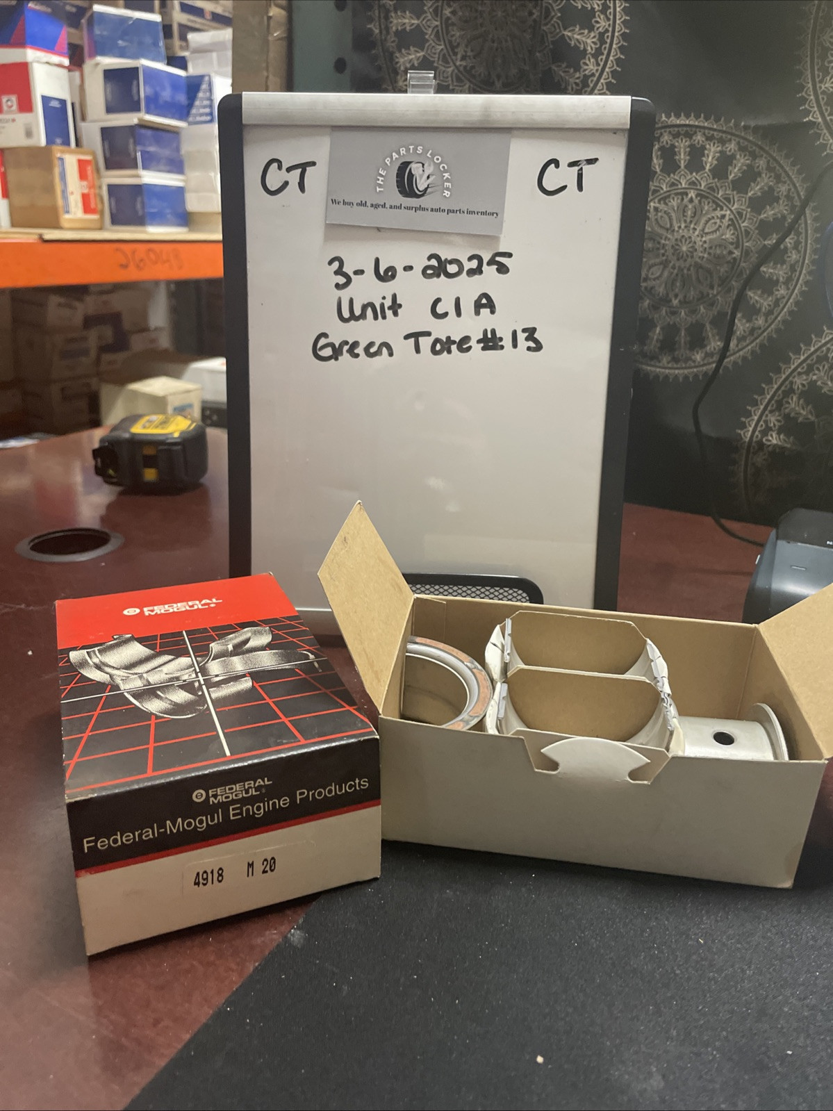 Engine Crankshaft Main Bearing Set Federal Mogul 4918 M20