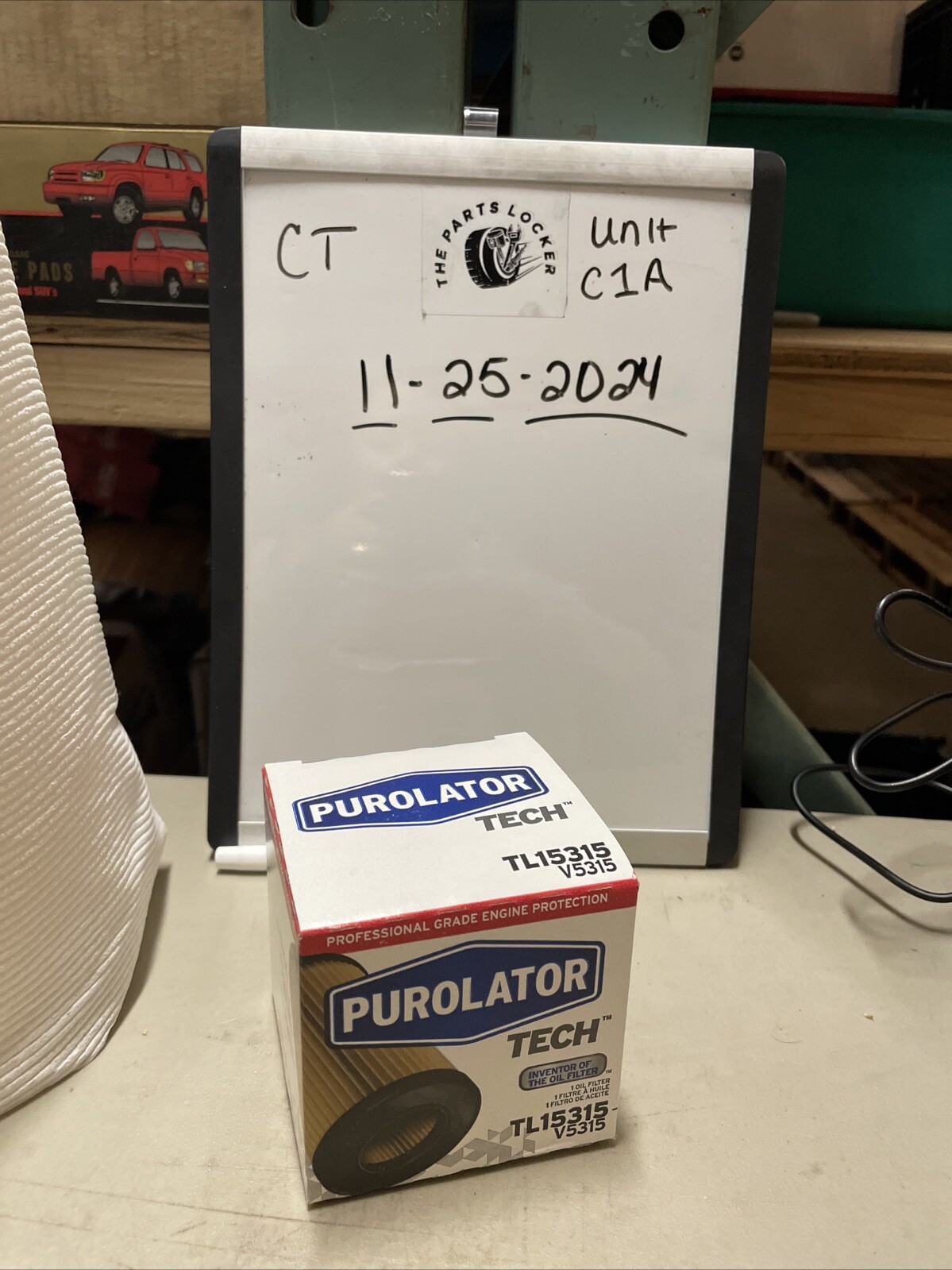 Engine Oil Filter-FI, Turbo Purolator TL15315