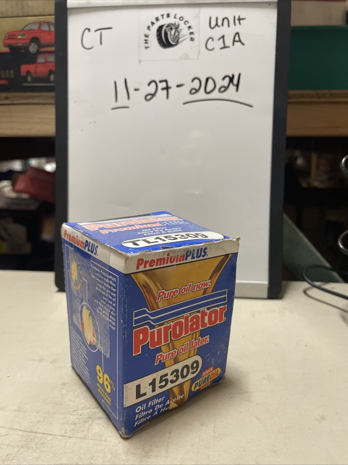 Engine Oil Filter-VIN: R, DOHC, FI, Wagon Purolator TL15309