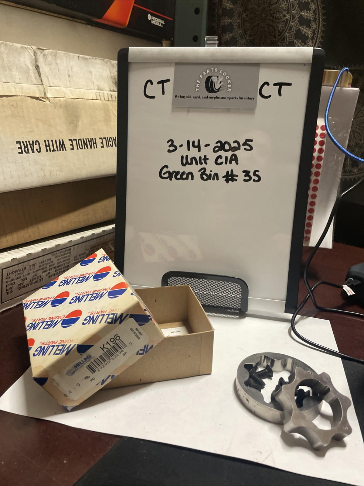 Engine Oil Pump Repair Kit-Stock Melling K196