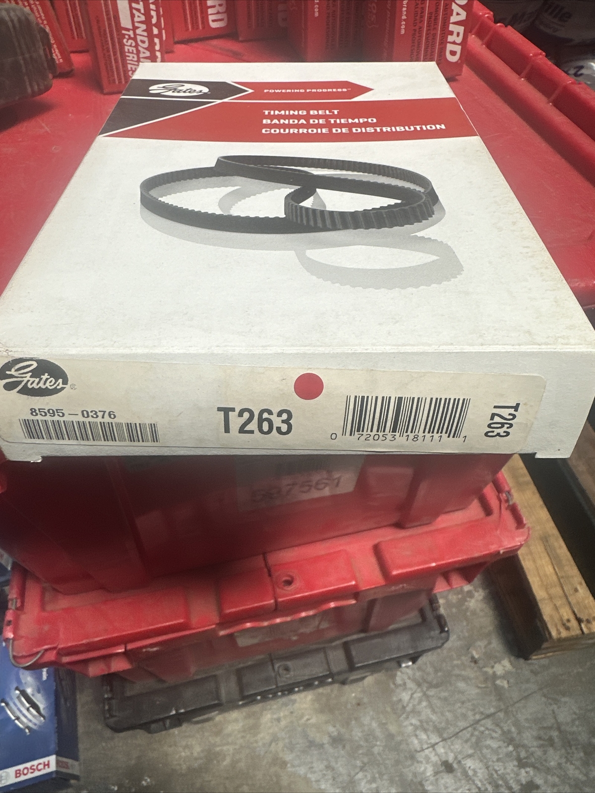 Engine Timing Belt-PowerGrip Premium OE Timing Belt fits 95-97 Accord 2.7L-V6 - Image 3