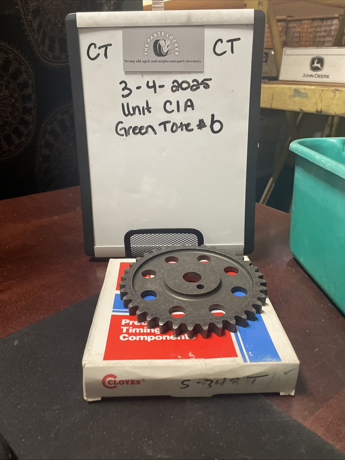 Engine Timing Camshaft Sprocket Front Cloyes Gear & Product S348T