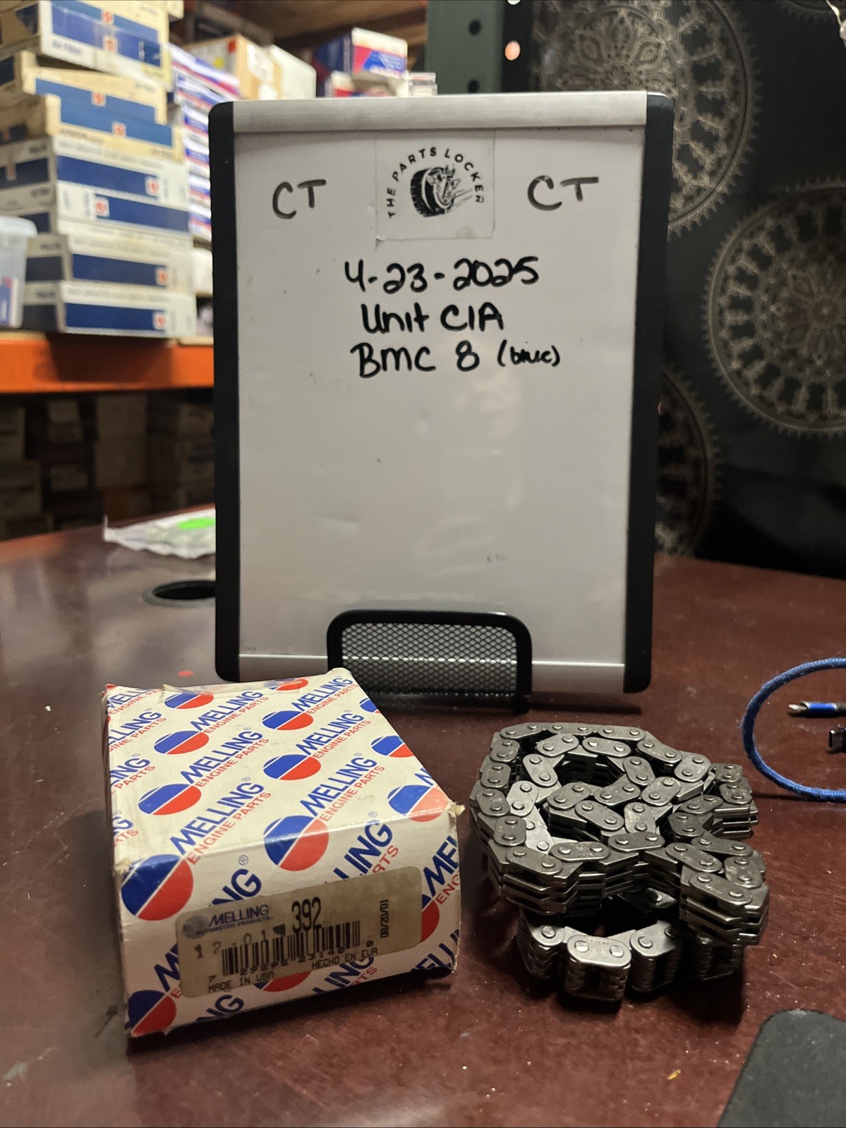 Engine Timing Chain-Stock Melling 392