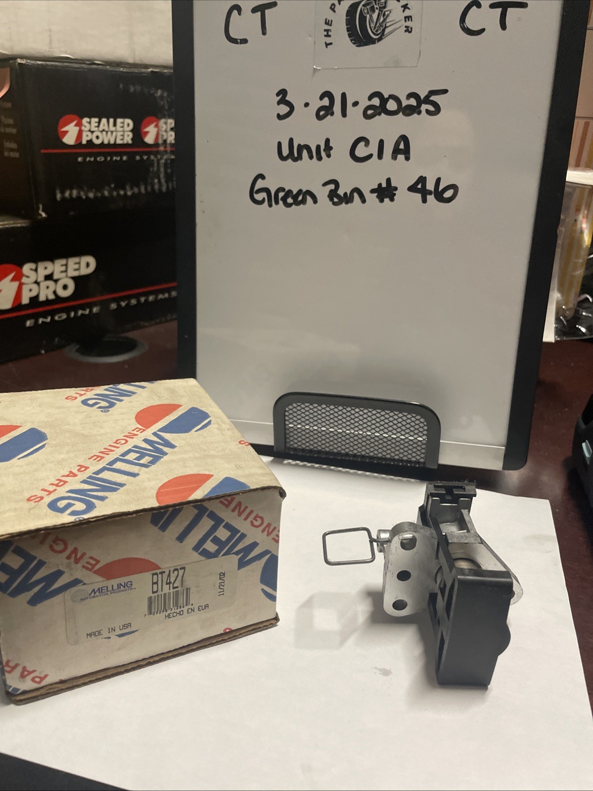 Engine Timing Chain Tensioner-Stock Melling BT427