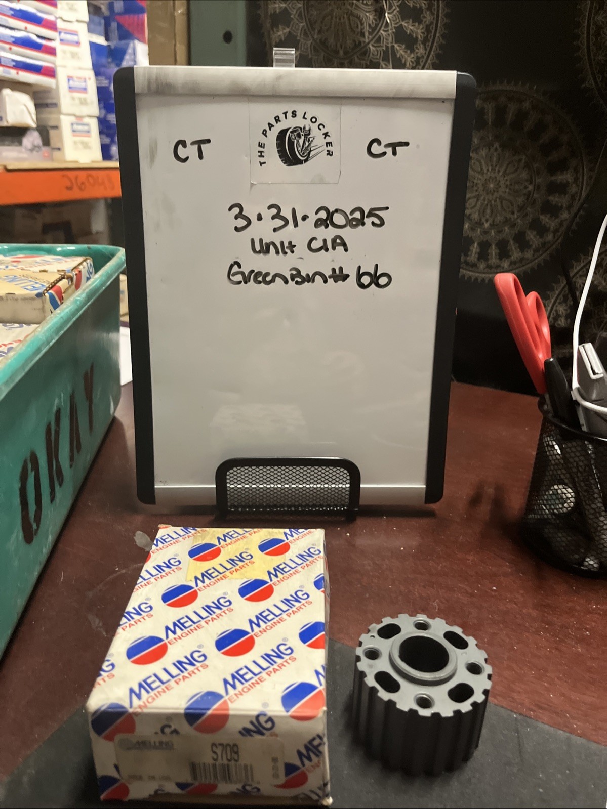 Engine Timing Crankshaft Sprocket-Stock Melling S709