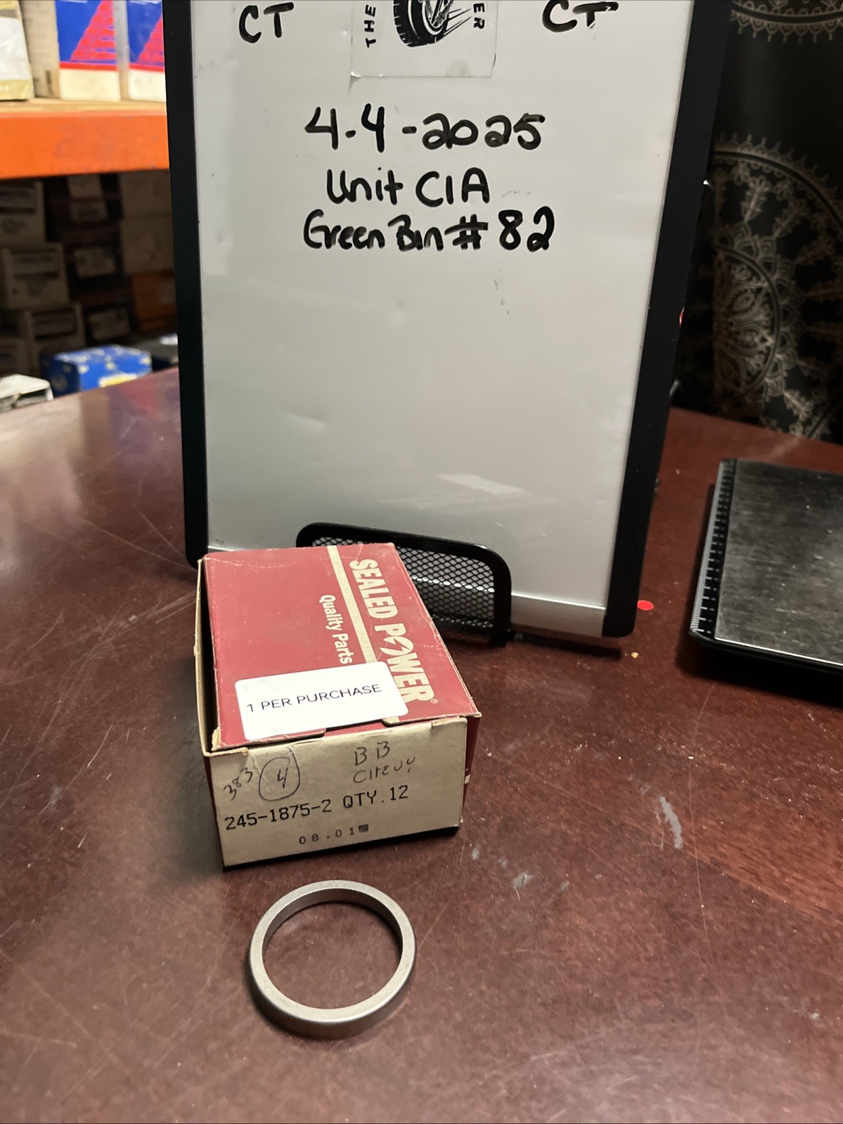 Engine Valve Seat Sealed Power 245-1875-2 (1 Per Purchase)