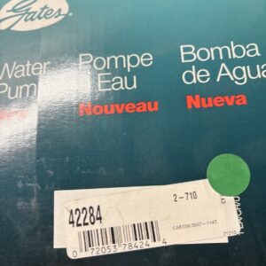 Engine Water Pump-Water Pump - No gasket (Standard) Gates 42284