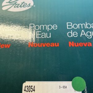 Engine Water Pump-Water Pump (Standard) Gates 43054