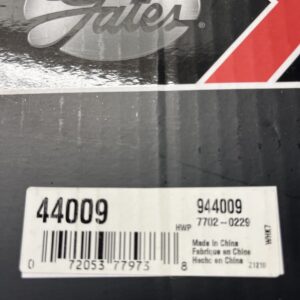 Engine Water Pump-Water Pump (Standard) Genuine Gates 44009 NOS