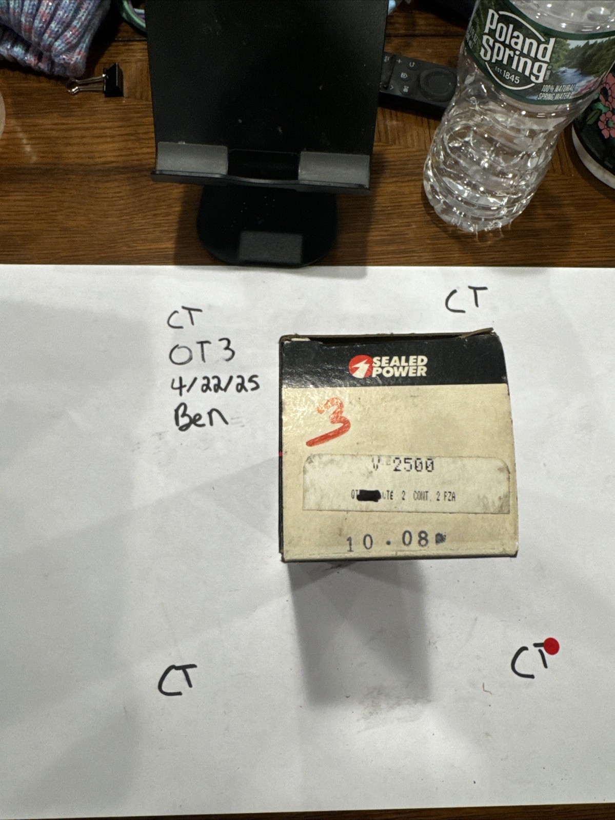 Exhaust Valve Sealed Power V-2500 Sold Individually