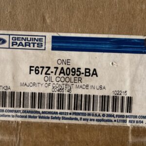 F67Z-7A095-BA Oil Cooler (1997-2004) Ford OEM