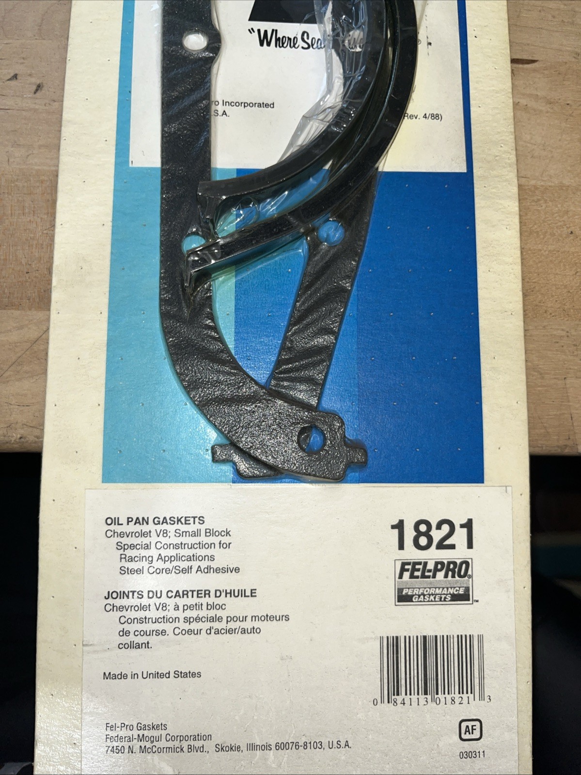 FEL-PRO Oil Pan Gasket Set | Part # 1821 - Image 3