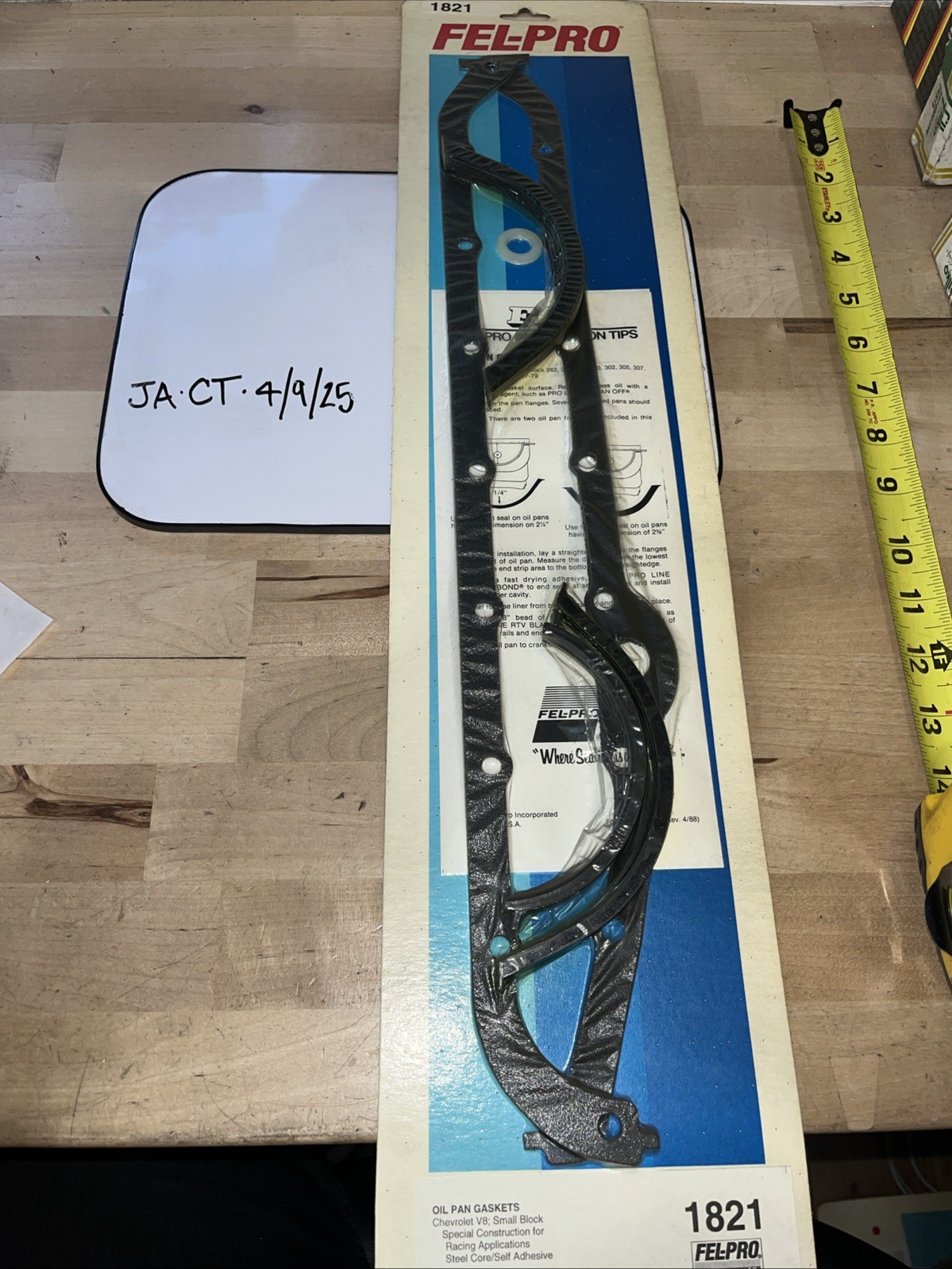 FEL-PRO Oil Pan Gasket Set | Part # 1821