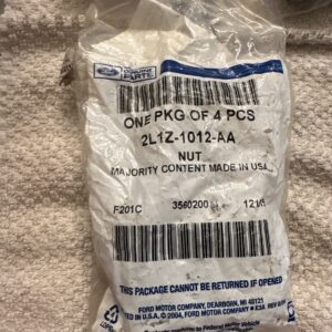 FORD GENUINE PARTS Pack Of 4 Lug Nuts 1/2" Thread 2L1Z-1012-AA BRAND NEW OEM NOS