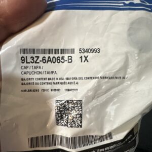 FORD OEM Frame-Cap 9L3Z6A065B    New Genuine ford part
