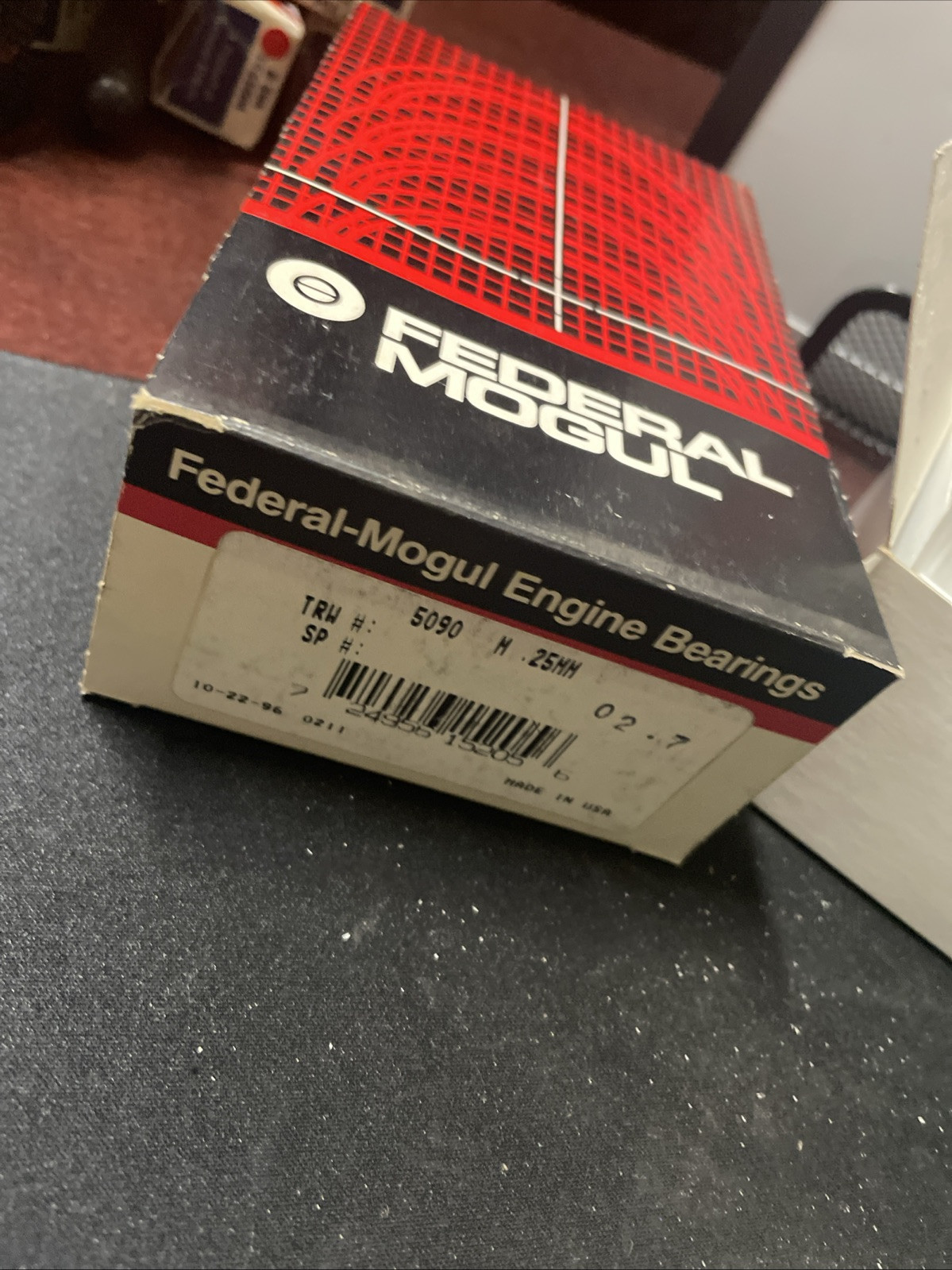 Federal Mogul 5090M-25MM Main Bearing Set .25mm - 1980-1985 GM 173 V6 - Image 3