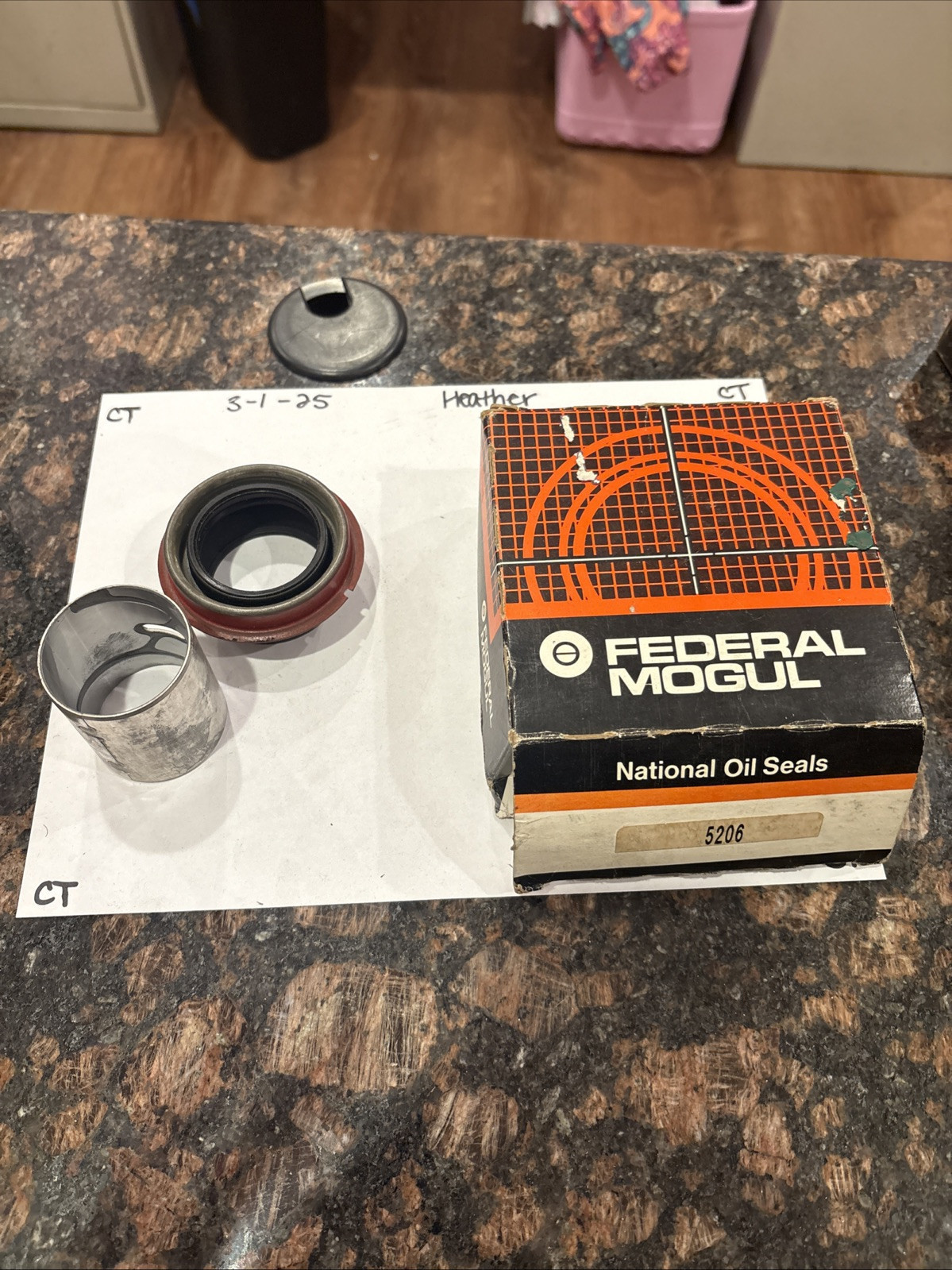 Federal Mogul National Oil Seals 5206 - Image 3