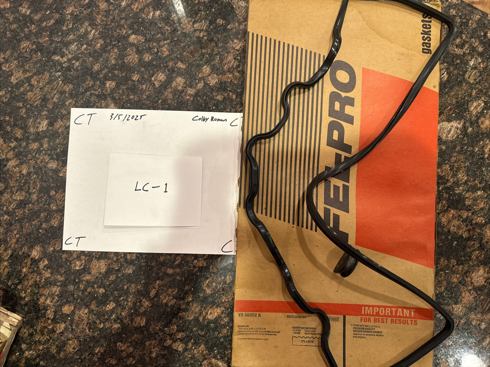 Fel-pro gasket (VS 50352R)