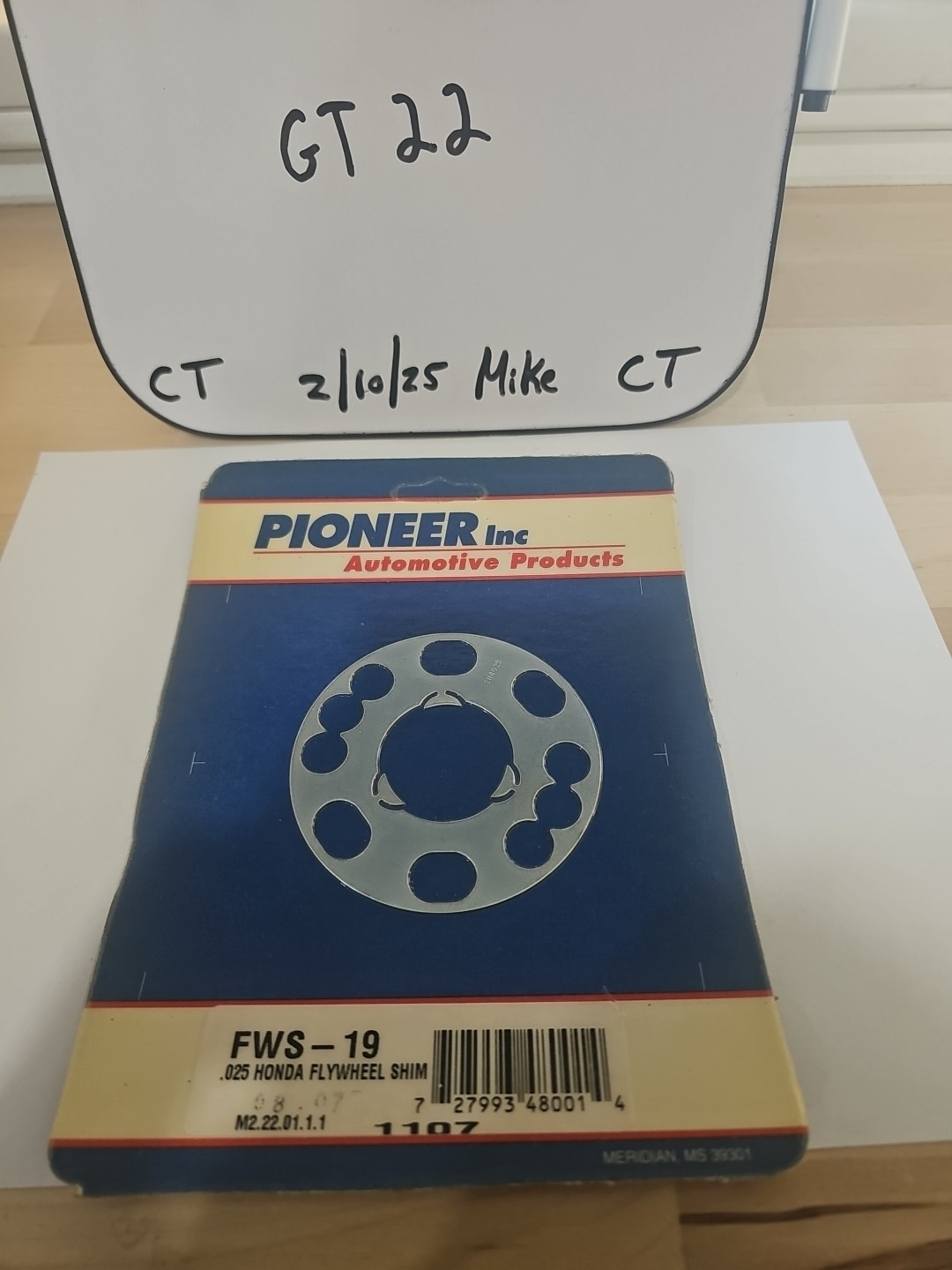 Flywheel Shim fits 1973-2011 Honda Civic Prelude Accord PIONEER INC.