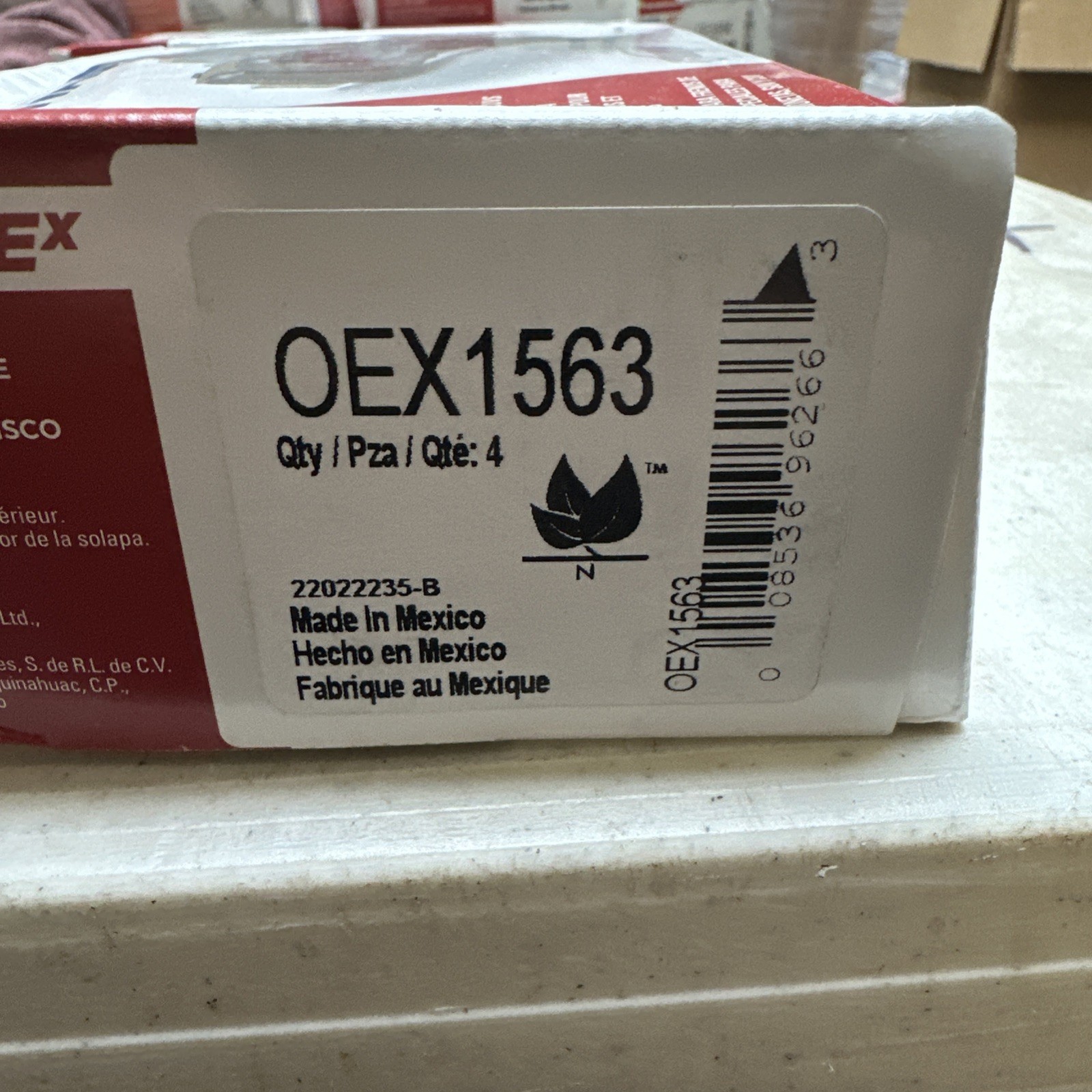 For Ford Focus 2012-2018 Wagner OEX1563 OEX Ceramic Front Disc Brake Pads - Image 3