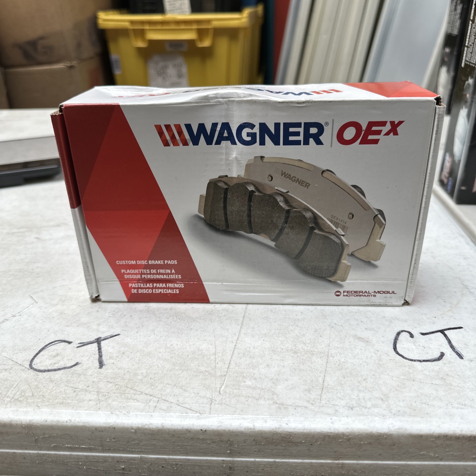 For Jeep Compass 2017 Wagner OEX2057 OEX Ceramic Front Disc Brake Pads