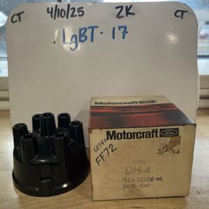 Ford Motorcraft Distributor Cap DH-4 7HA-12106 ‘66-‘74 Bronco 6 Cylinder