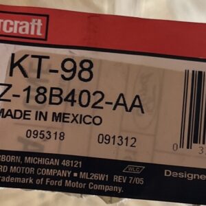 Ford Motorcraft KT-98 Tube Assembly F8DZ-18B402-AA