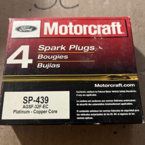 Ford Motorcraft Spark Plugs SP-439 / Ford AGSF-32F-EC Set of 4 OEM NOS