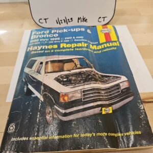 Ford Pickups and Bronco 1980 to 1996 Haynes Repair Manual Paperback 36058