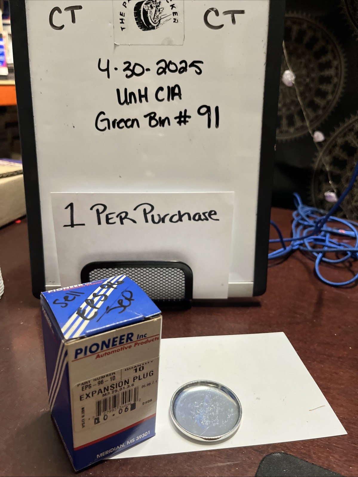 Freeze Plug Expansion Plug Pioneer EPS-96