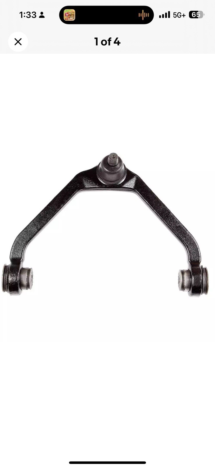 Front Upper Control Arm XRF K80670 - Image 3